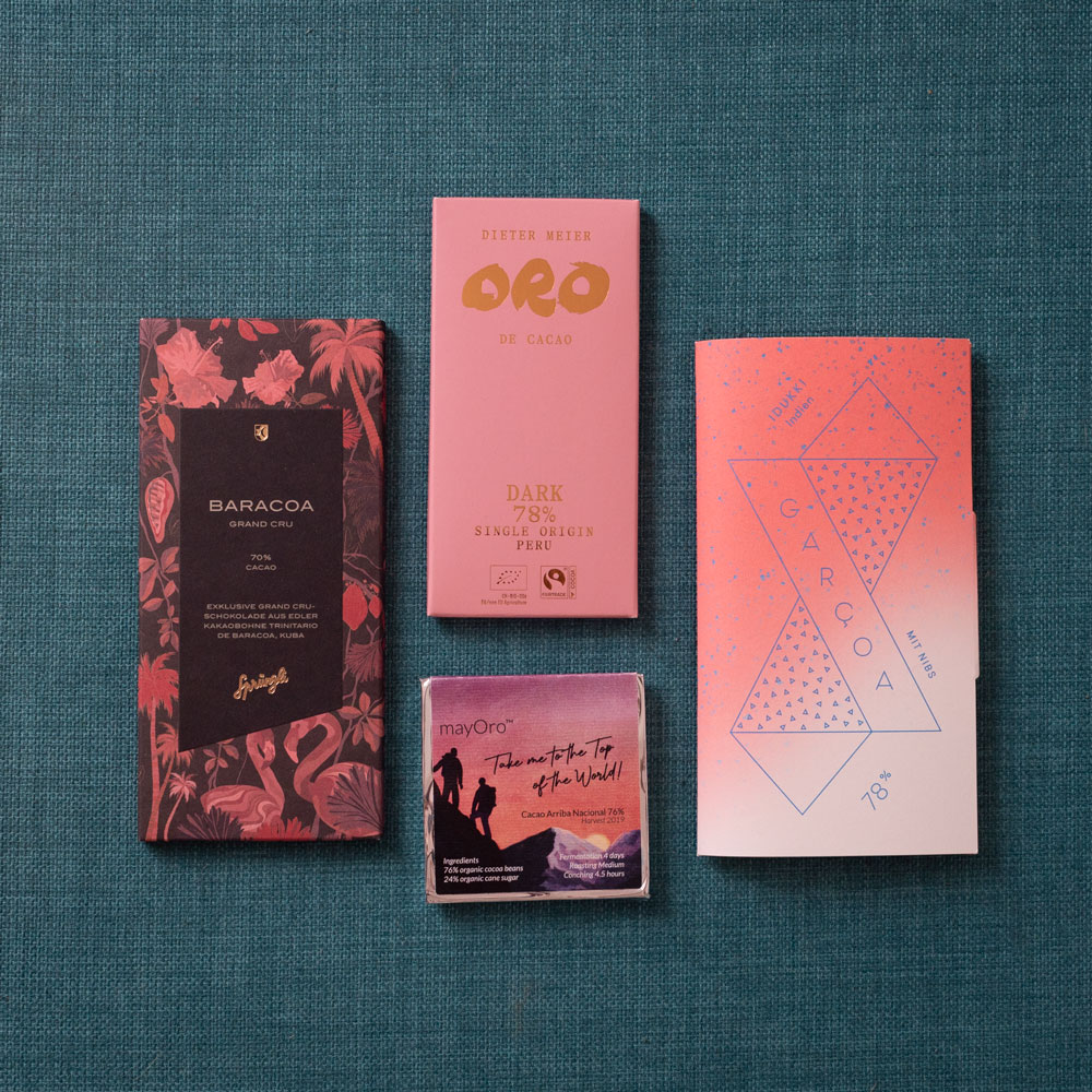 Sprüngli, Oro de Cacao, MayOro, Garcoa packaging