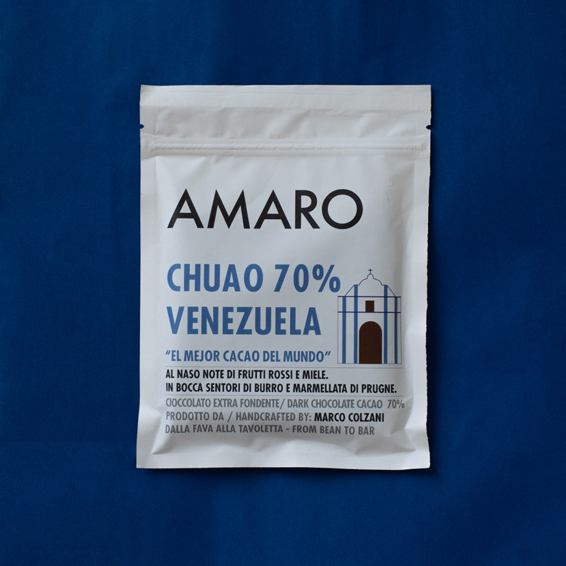Chuao 70% Venezuela par Amaro d'Italie